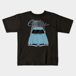 Oldsmobile Cutlass 1969 - light blue Kids T-Shirt